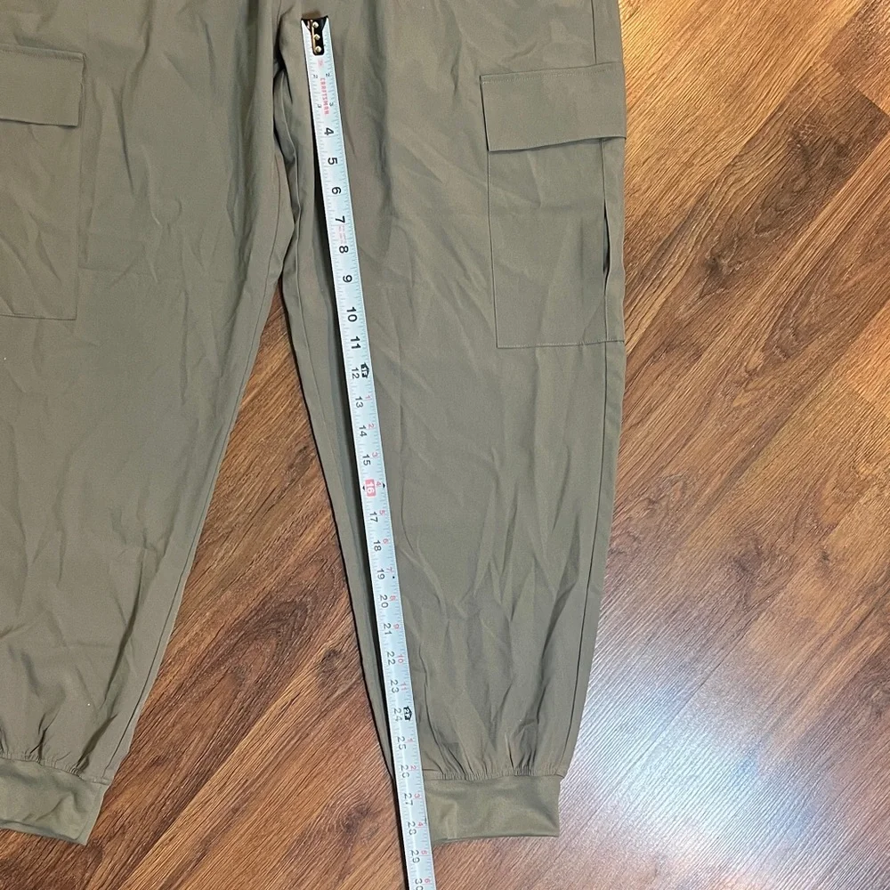 NWT - XXL - Libian Green Cargo Jogger Pants - UPF 50 - Picture 6 of 8